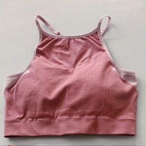 Pretty in Pink matching workout fit.